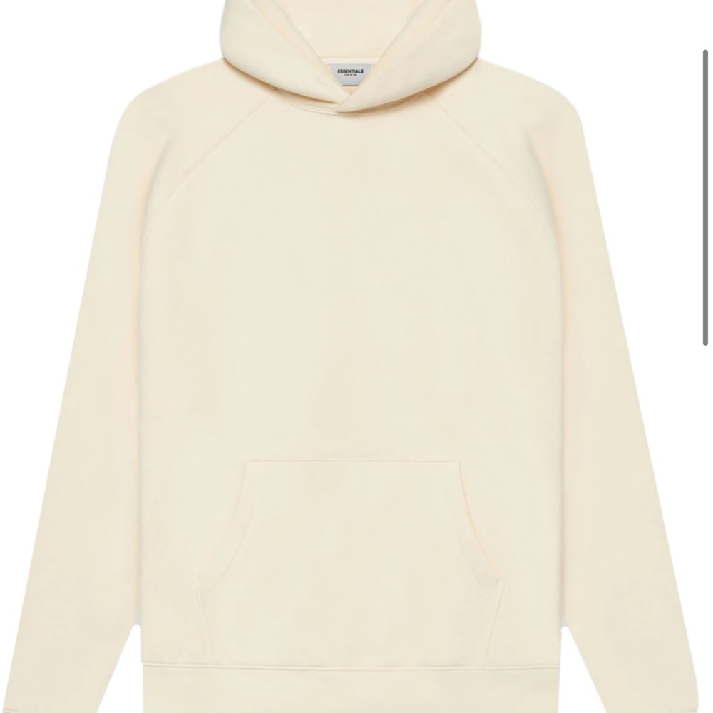 NWOT Essentials Fear of God Hoodie in Cream